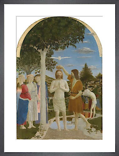 The Baptism of Christ by Piero Della Francesca