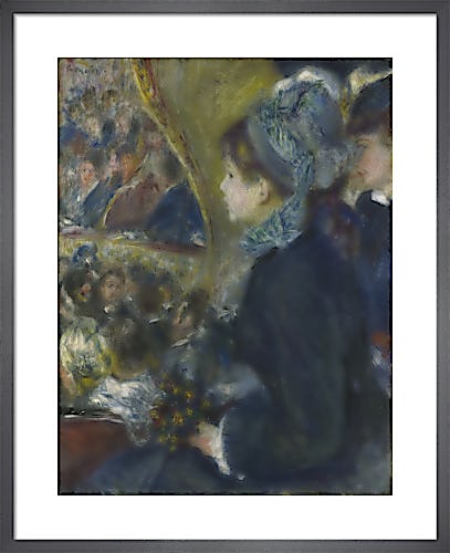 At the Theatre (La Première Sortie) by Pierre Auguste Renoir