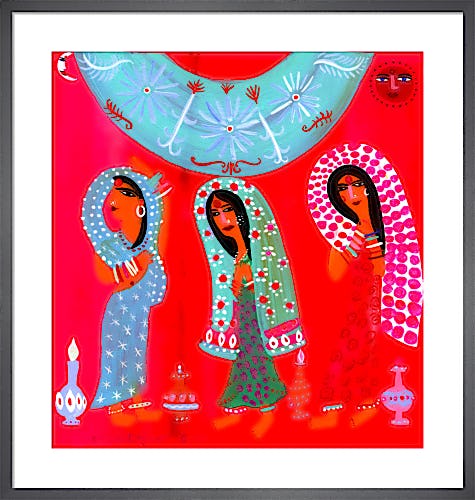 Three Indian Ladies by Christopher Corr