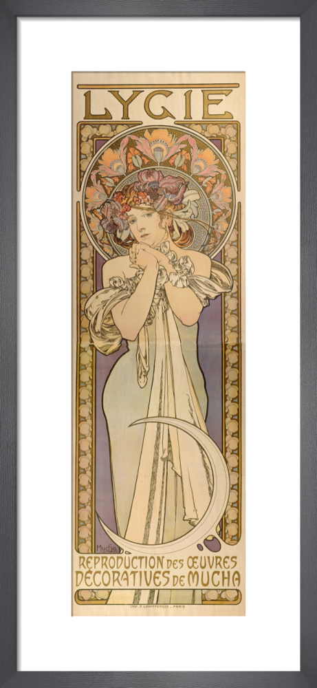 Lygie – Reproduction des Oeuvres Décoratives de Mucha