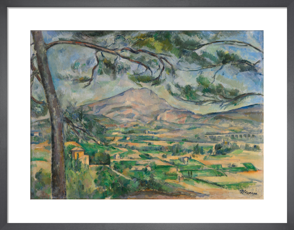 The Montagne Sainte Victoire with Large Pine