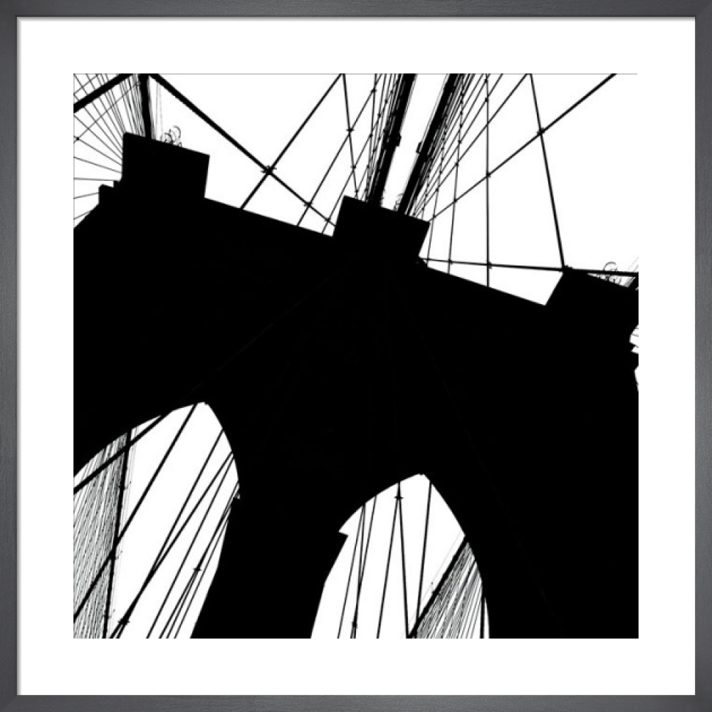 Brooklyn Bridge Silhouette (detail)