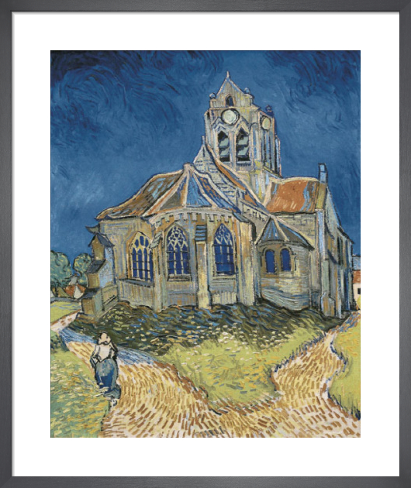 Church in Unterach on the Attersee, 1916 Art Print by Gustav