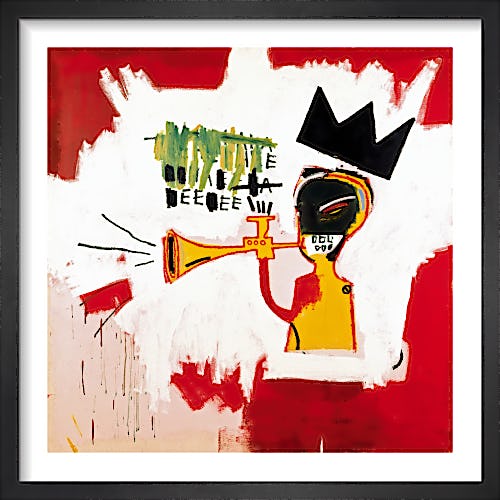 Trumpet, 1984 by Jean-Michel Basquiat