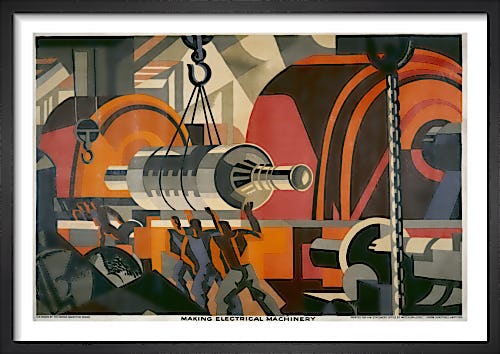Empire Marketing Board - Making Electrical Machinery by Clive Gardiner