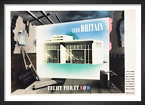 Your Britain - Fight for it Now (School) by Abram Games