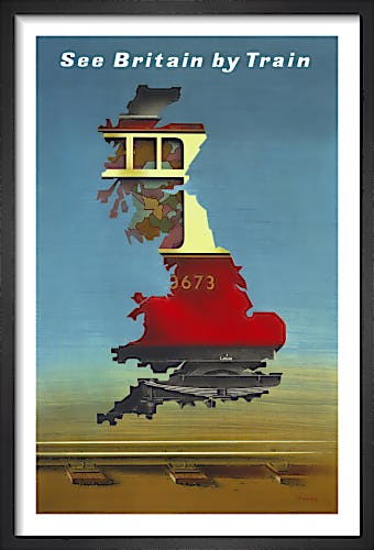 See Britain by Train, British Rail by Abram Games