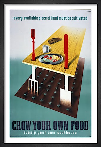 Grow Your Own Food by Abram Games