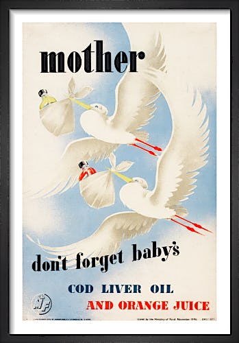 Mother - Don't Forget Baby's Cod Liver Oil from Imperial War Museums