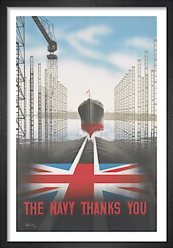The Navy Thanks You by Patrick Cokayne Keely