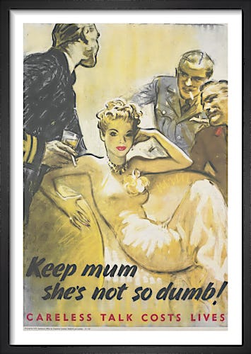 Keep Mum - She's Not so Dumb! by Harold Forster (attr.)