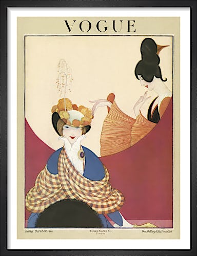 Vogue Early October 1919 by George Wolfe Plank