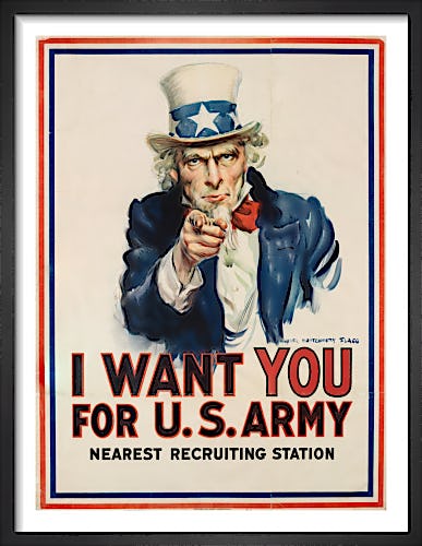 I Want You for US Army by James Montgomery Flagg