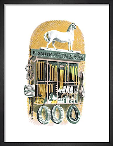 Saddler and Harness Maker by Eric Ravilious