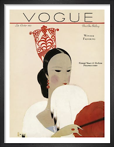 Vogue Late October 1923 by Eduardo Benito