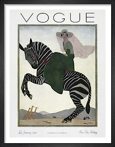 Vogue Late January 1926 by Andre Edouard Marty
