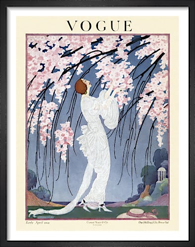 Vogue Early April 1919 by Helen Dryden