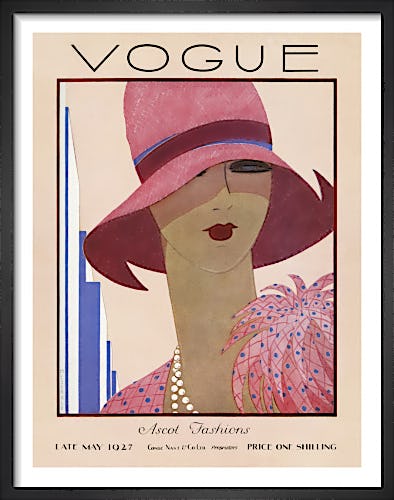 Vogue Late May 1927 by Harriet Meserole