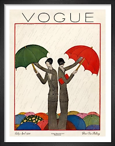 Vogue, Early April 1924 by Harriet Meserole