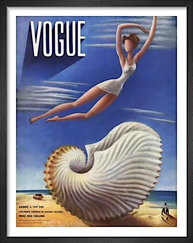 Vogue 4 August 1937 by Miguel Covarrubias