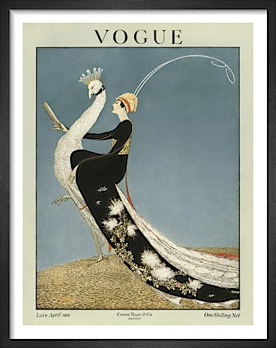 Vogue Late April 1918 by George Wolfe Plank