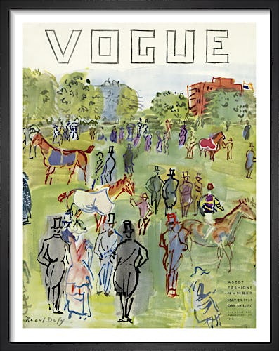 Vogue May 1935 by Raoul Dufy