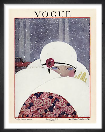 Vogue Early February 1919 by Georges Lepape