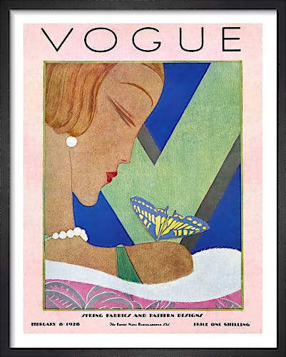 Vogue February 8th 1928 by Eduardo Benito