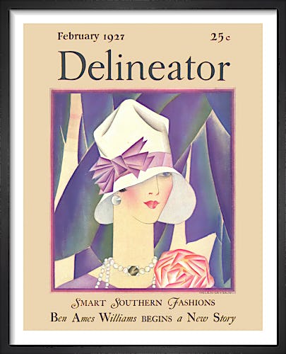 Delineator, February 1927 by Helen Dryden
