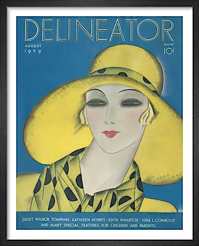 Delineator, August 1929 by Helen Dryden