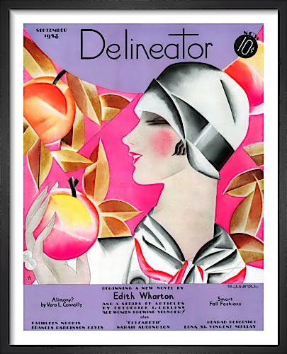 Delineator, September 1928 by Helen Dryden