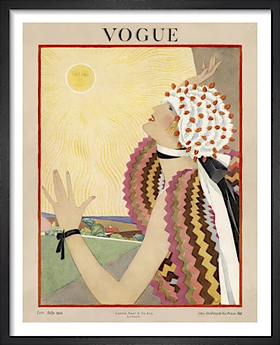Vogue Late July 1922 by George Wolfe Plank