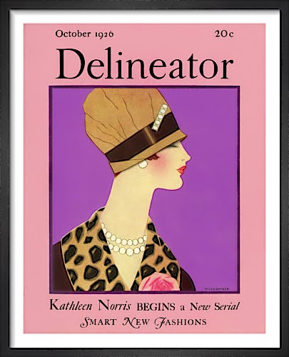 Delineator, October 1926 by Helen Dryden