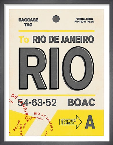 Destination - Rio by Nick Cranston