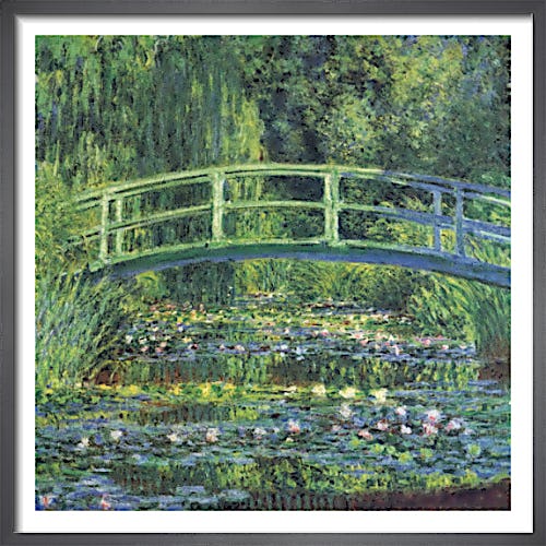 Water Lily Pond, 1899 (blue) by Claude Monet