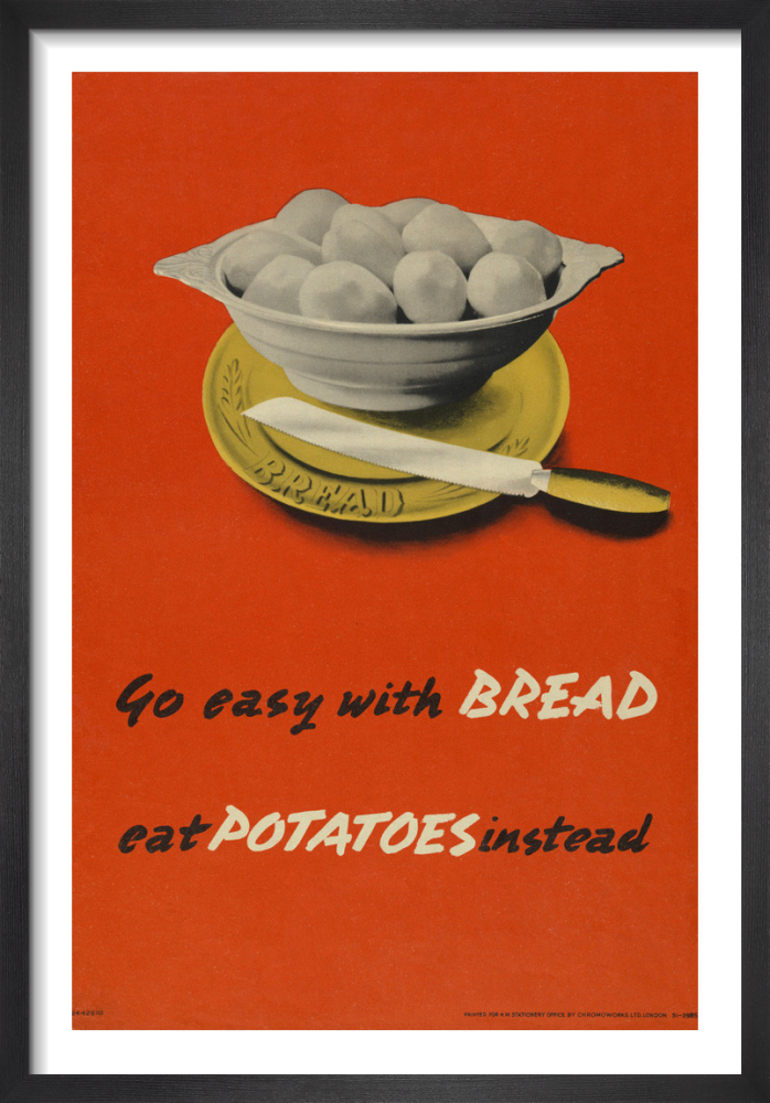 Go Easy with Bread - Eat Potatoes Instead