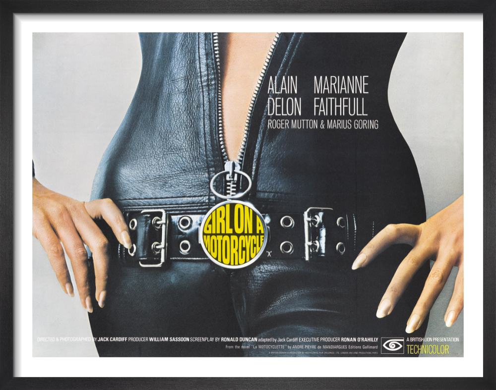 Girl on a Motorcycle