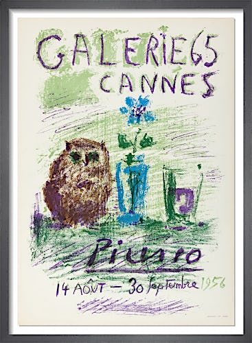 Hibou, Verre et Fleur, 1956 by Pablo Picasso