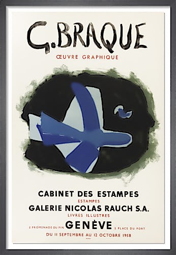 Cabinet des Estampes, 1958 by Georges Braque