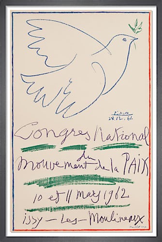 Congrès National du Mouvement de la Paix, 1962 by Pablo Picasso