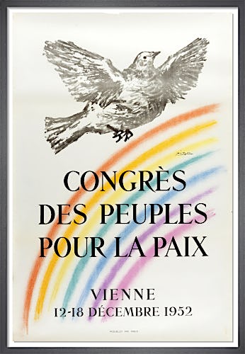 Congres des Peuples pour la Paix, 1962 by Pablo Picasso