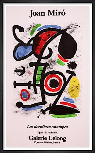 Les Dernieres Estampes by Joan Miró