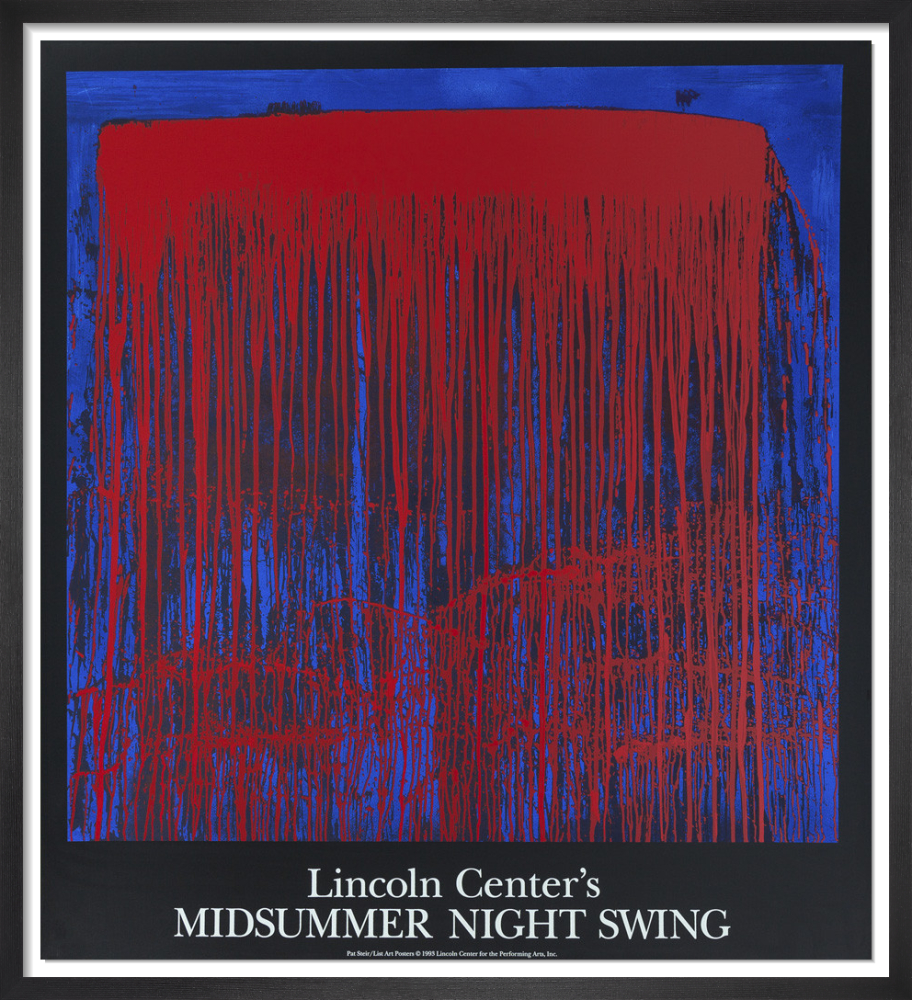 Red and Blue Berlin Waterfall