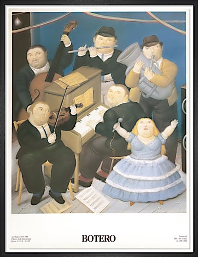 I Musicisti, 1991 by Fernando Botero