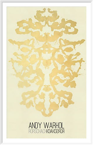 Rorschach, 1984 (Special Edition) by Andy Warhol