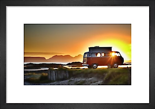 VW West Coast Scotland Sunset by Paul Stevenson