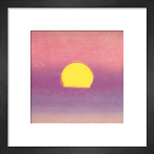 Sunset, 1972 (lavender) by Andy Warhol