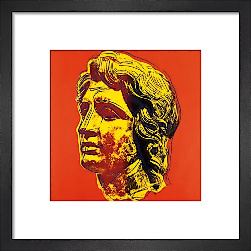 Alexander the Great, 1982 (yellow face) by Andy Warhol