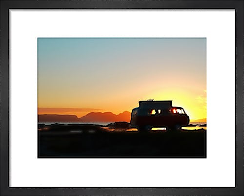 VW West Coast Scotland Silhouette by Paul Stevenson