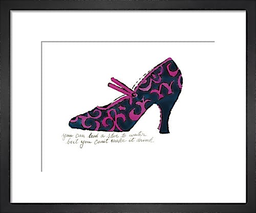A la Recherche du Shoe Perdu, 1955 by Andy Warhol